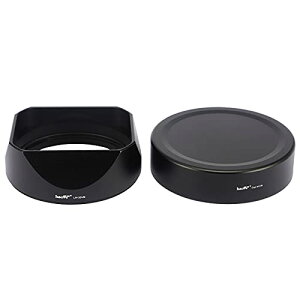 Haoge�����Y�t�[�h���^���X�N�G�A�o���l�b�g �ɂƂ��� Fujifilm XF35mmF2 R WR�AXF23mmF2 R WR XC 35mm F2�iXC35mmF2�j�AFuji 35mm F2�t�[�h�A23mm F2�����Y�t�[�h�A���^���t�����g�L���b�v�t���AFujifilm LH-XF35-2 LH X
