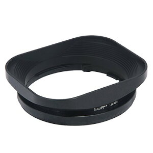 Haoge LH-X53 �o���l�b�g���^���X�N�G�A�����Y�t�[�h�V�F�[�h for �x�m�t�C���� Fujifilm Fuji Fujinon XF 35mm F1.4 R / XF35mmF1.4 R , XF 18mm F2 R / XF18mmF2 R , XF 60mm F2.4 R Macro / XF60mmF2.4 R Macro �����Y