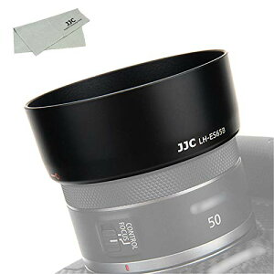 JJC ES-65B �����Y�t�[�h Canon RF 50mm F1.8 STM �����Y �p �L���m�� EOS R5 R6 R RP �J���� �ɑΉ� ES-65B �����Y�t�[�h �݊�
