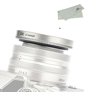 JJC HN-40 �����Y�t�[�h �˂����ގ� Nikon Nikkor Z DX 16-50mm F3.5-6.3 VR �����Y �p Nikon Z fc Z50 �ɑΉ� Nikon HN-40 �݊� �U46mm�ی�t�B���^�[ �� �����Y�L���b�v �C���X�g�[���\ �V���o�[