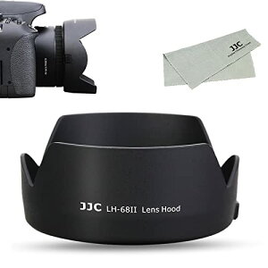 JJC �t�� �����Y�t�[�h Canon ES-68 �݊� Canon EF 50mm F1.8 STM �����Y�p EOS 6D Mark II / 5D Mark IV III II / 5DS / 5DS R �J���� �ɑΉ�