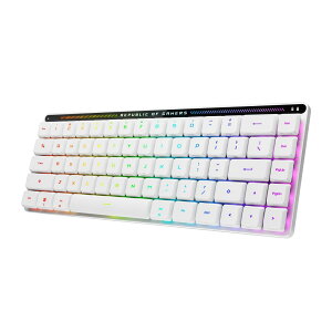 ASUS �Q�[�~���O�L�[�{�[�hROG Falchion RX Low Profile/ROG RX���[�v���t�@�C�� �I�v�e�B�J���X�C�b�`/���C�����X/���[�v���t�@�C�� / 65�� / ���^�L�[�{�[�h / 2.4GHz Bluetooth/US�z��/�ی�J�o�[/macOS�Ή�/