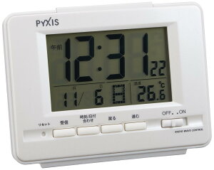 �Z�C�R�[�N���b�N(Seiko Clock) �Z�C�R�[ �N���b�N �ڊo�܂����v �d�g �f�W�^�� �J�����_�[ ���x �\�� PYXIS �s�N�V�X �� �p�[�� NR535H SEIKO