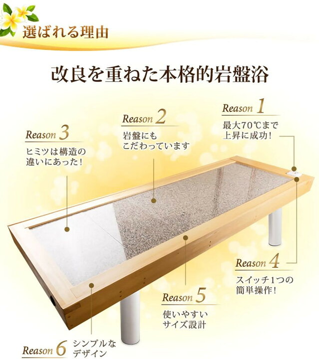 楽天市場】【50％off】NATURAL SPA 遠赤外線 岩盤浴ベッド100V ご家庭 