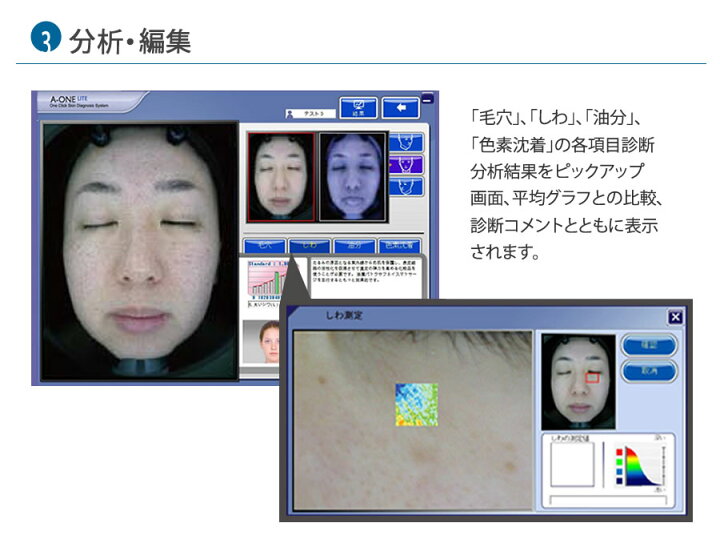 楽天市場】【肌診断機器】A-ONE Lite（エイ・ワン・ライト）/エーワン 