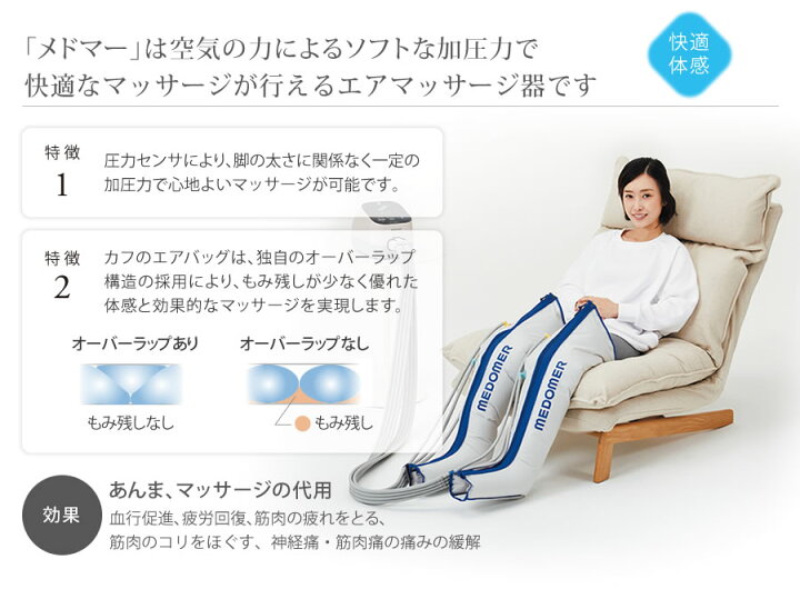 楽天市場】【家庭用エアマッサージ器】ドクターメドマー(Dr.MEDOMER 