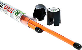 ゴルフ練習器具 改善されたデザインのオレンジ色のアライメントスティック2本 コネクターつき 98センチメートル ゴルフの練習に欠かせない多機能器具 Golf Training Aid Golf Sticks