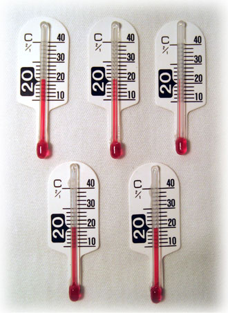 おやゆびサイズのミニ温度計タネ蒔き時の温度管理に ミニミニサーモ発芽用地温計 ギフト 超定番 石原