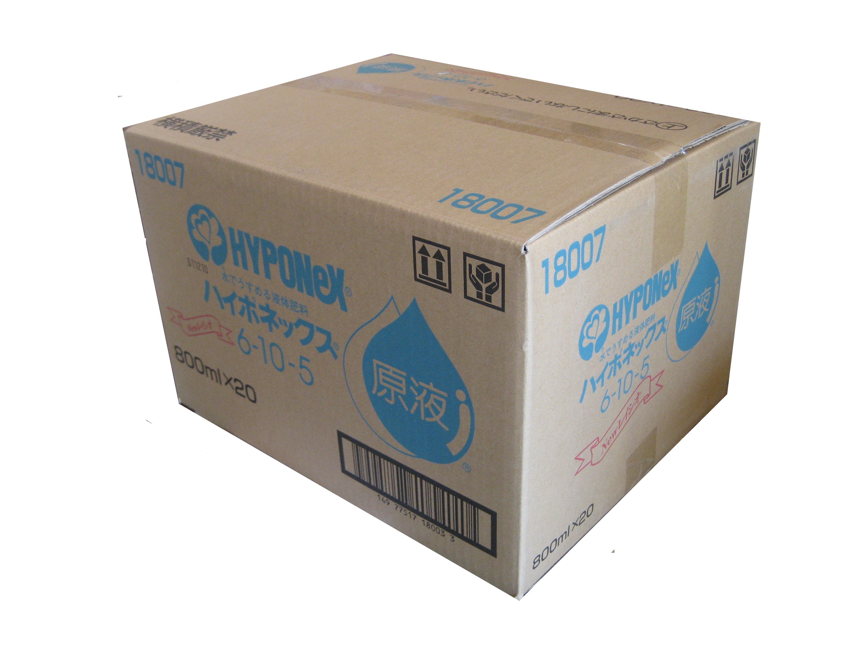大幅値下げランキング 日本正規代理店品 ハイポネックス原液 800ml20本入りのケース販売