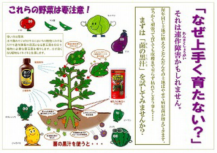 楽天市場】菌の黒汁（きんのくろじる）1000ml : 農家の店 みのり