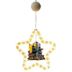 ハロウィン 飾り プレート 電飾 ハロウィン サイン イルミネーション 装飾 看板 カボチャ ドクロ お化け 黒猫 お城 城 コウモリ 吸盤付き 窓飾り ハロウィン電飾 骸骨 オブジェ ライト デコレ