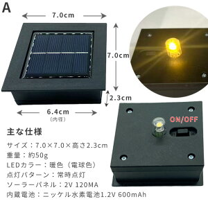DIYp \[[Cg ߍ݌^ ` 2 ZT[t dF 펞_ h  K[fCg [d LEDΉ W[ pljbg