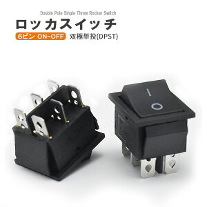 bJ[XCb` 6s oɒP DPST 2|WV ON[OFF 6A 250VAC 10A 125VAC z Վt DIY H