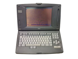 中古ワープロ　整備品　液晶フィルム交換品　富士通　LX6500SD　LX-6500SD　商品到着後30日間の保証付き