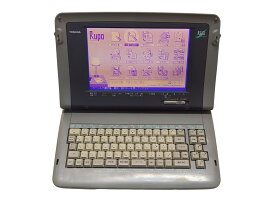 中古ワープロ　整備品　液晶フィルム交換品　東芝　JWV700　JW-V700　商品到着後30日間の保証付き