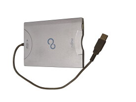 FUJITSU　USB　3.5インチ　フロッピーディスクドライブ　FDD　簡易動作確認済　到着後3日間の保証付き
