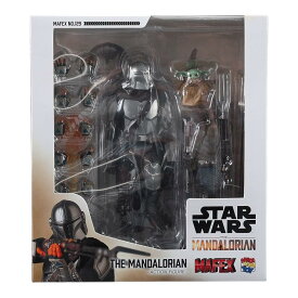 MAFEX マフェックス No.129 THE MANDALORIAN/ザ・マンダロリアン 全高約160mm 塗装済み アクションフィギュア