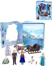 アナと雪の女王（Frozen） ディズニー クラシックストーリーブック（ミニドール）【着せ替え人形・プレイセット 】 【3才~】 HLX04
