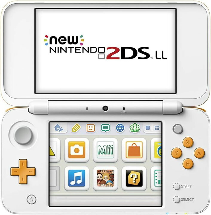 楽天市場】Newニンテンドー2DS LL 【ホワイト×オレンジ】 : KNG SHOP  