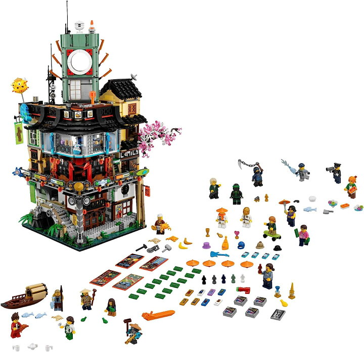 楽天市場】LEGO ニンジャゴー シティ 70620建物キット (4867個) : KNG 