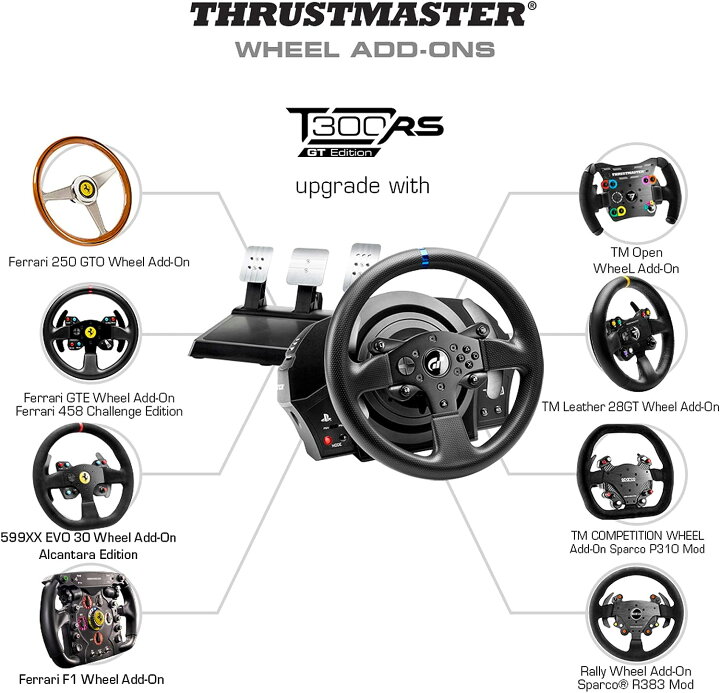 楽天市場】【国内正規品】Thrustmaster スラストマスター ステアリング 