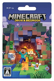【5月限定!全商品ポイント2倍セール】Minecraft (マインクラフト): Java & Bedrock Edition | カード版