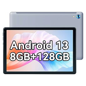 Cheerjoy タブレット 10 インチ Android 13 オクタコアタブレット, 8GB(4+4拡張) + 128GB(TF 1TB拡張可能) Bluetooth付きタブレット 5.0, 5G+2.4G WIFI, 5MP+8MPデュアルカメラ, 5000mAh, 2スピーカータブレットPC 日本