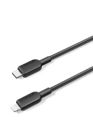Anker 310 高耐久ナイロン USB-C & ライトニング ケーブル MFi認証 iPhone 14 各種対応 (0.9m ブラック)