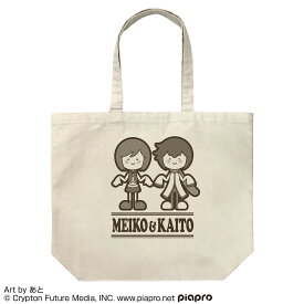 MEIKO・KAITO MEIKO＆KAITO ラージトート あと Ver. NATURAL 【07/16頃入荷】