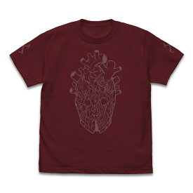 ドロヘドロ（原作版） 心 マスク Tシャツ BURGUNDY M 【09/04頃入荷】