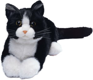 トレンドマスター なでなでねこちゃんEX ハチワレ【撫でると鳴くぬいぐるみ】リアル コミュニケーションロボット