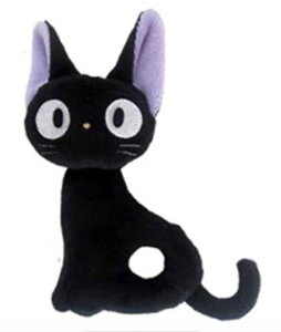 魔女の宅急便 ガラガラ ジジ 高さ15cm スタジオジブリ ぬいぐるみ プレゼント ギフト 黒猫 ネコ ねこ