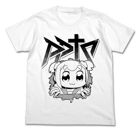 ポプテピピック 腹ポプ Tシャツ ホワイト XLサイズ