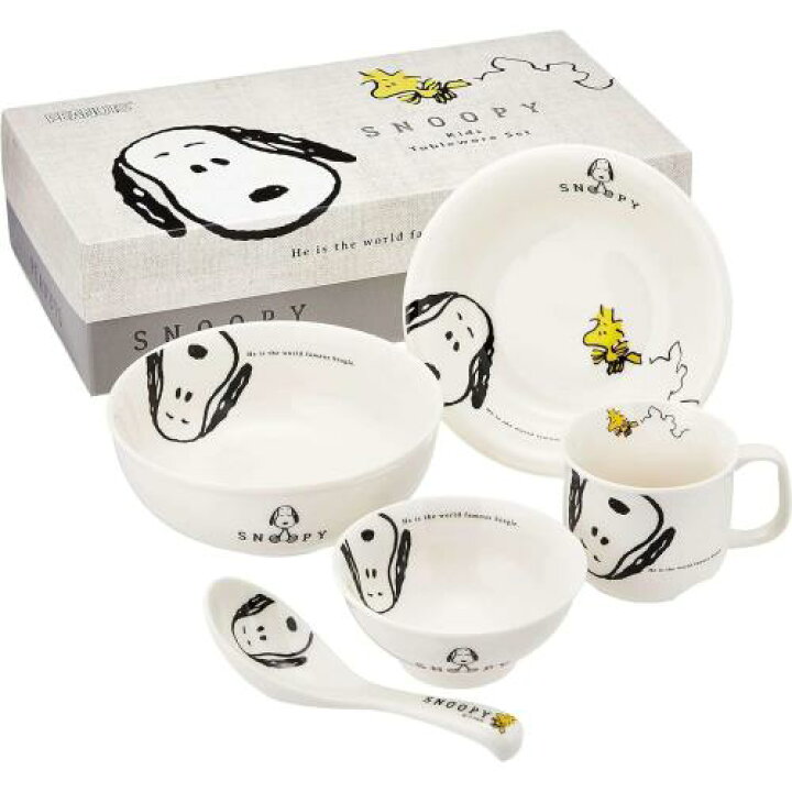 楽天市場】「 PEANUTS (ピーナッツ) 」 スヌーピー 子供 食器セット 