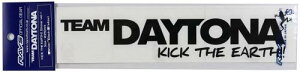 CY(Rays) TEAM DAYTONA KICK THE EARTH XebJ[ No,31 W250mm×H50mm }bgubN 740402100000BK