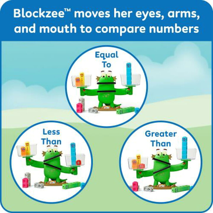 楽天市場】Numberblocks ナンバーブロックス ブロックジー バランス 