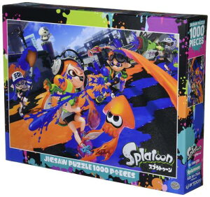 �G���X�J�C 1000�s�[�X �W�O�\�[�p�Y�� �X�v���g�D�[�� (Splatoon) 50x75cm 1000-558