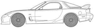 tW~͌^ 1/24 p݃~bhiCgV[Y No.5 FD3S RX-7 RGO(}TL) p-5