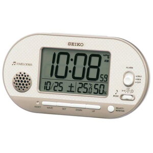 ZCR[NbN(Seiko Clock) uv sNS[h {̃TCY: 8.1×15.9×4.9cm ڊo܂v dg fW^ x x \ SQ795G