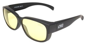 ラブソウルドリーム(Love Soul Dream) オーバーグラス Type2 マットブラック/サニーナイトイエロー