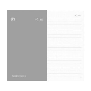 Neo smartpen〈書いてデジタル〉対応Nノート 無線綴じ ミニサイズ 横罫 縦開き 【N memo notebook メモノート】 NC-P0156A