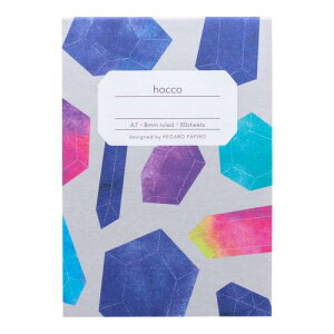 日本ノート(Nippon Note) アピカ ノート hocco A7メモ 宝石 5冊束 E001A7HX5T