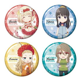 ぴくりる！ リコリス・リコイル 缶バッジセット ハワイ ver.