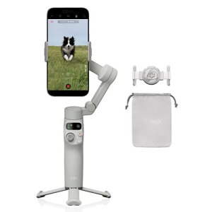 DJI �X�}�z �W���o�� Osmo Mobile 7 �W���o���X�^�r���C�U�[�iiPhone/Android) �����O�r �y�� ���K�ȃO���b�v 3���X�}�z�W���o�� ActiveTrack 7.0 ShotGuides �����^�b�v�ҏW 10���Ԏg�p �X�}�z�[�d
