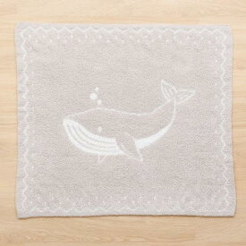ニトリ ベビー ふかふか ブランケット クジラ NM01 80×80cm グレー NITORI 7980971