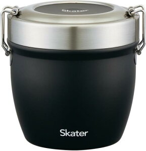 �X�P�[�^�[(Skater) �ۉ��ٓ��� ���^ 2�i 800ml ��e�� �j�� �X�e�����X �����`�W���[ �ۉ��ۗ� �^��f�M�\�� �u���b�N STLBD8AG-A