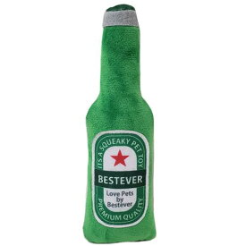 【LOVE PETS by BESTEVER】 ラブペッツバイベストエバー ペットトイ ビール グリーン Green Bottled Beer 47205