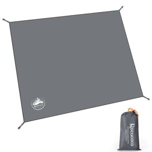 Rocacoco �e���g�V�[�g �h���V�[�g �ϐ���10000mm ���W���[�V�[�g �O�����h�V�[�g ���ʖh�� ���O���J�b�g���H �A�E�g�h�A �L�����v �o�R �s�N�j�b�N (L(180cm*210cm), �O���[)