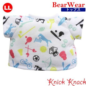 ぬいぐるみ用お洋服 ベアウェア Tシャツ スポーツ LL　春夏 衣装 コスチューム 着せ替え ぬい服 トップス