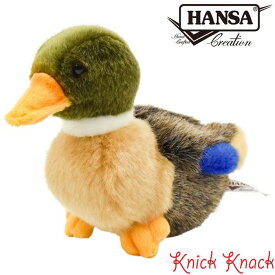 HANSA マガモ 仔 BH2053　ハンサ リアル 動物 ぬいぐるみ 真鴨 とり 鳥